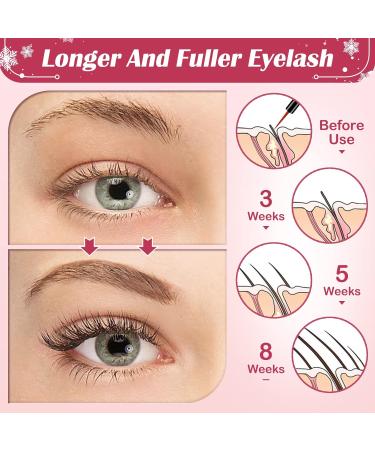 Karebabe Eyelash Growth Serum 5ML - Professional Lash & Brow Enhancer for Natural Boost - Eyelash Serum for Growth - Buy Online on GoSupps.com