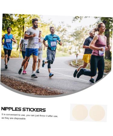 Shop Sewoart 50 Pair Men's Nipple Stickers - Invisible Sports Nipple Covers & Shields (3.5x3.5cm) - Ultimate Comfort & Support - Buy Online on GoSupps.com