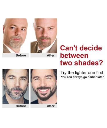 Godefroy Barbers Choice Beard and Mustache Dye for Men - Dark Brown | 3 Applications, 6 Weeks Coverage for Gray Hair - Buy Online on GoSupps.com