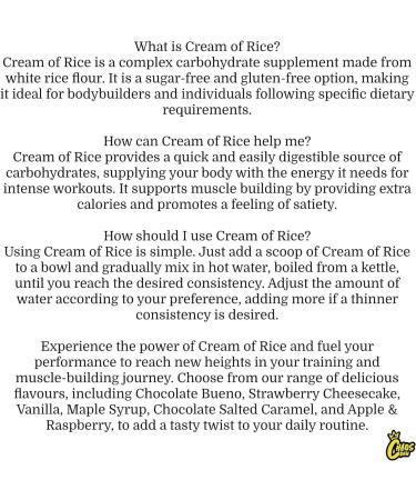 Chaos Crew Cream of Rice Strawberry Cheesecake 1.8kg - Buy Online on GoSupps.com