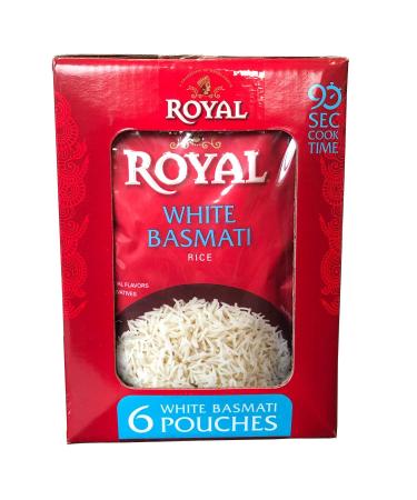 Royal Ready to Heat White Basmati Rice (8.5 oz, 6 pk.)
