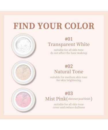 KYDA Matte Loose Powder - Ultra Fine Setting Powder for Oil Control | Soft Focus Baked Makeup | Natural Tone 02 - Buy Online on GoSupps.com
