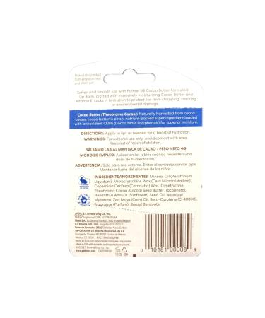 Palmer's Cocoa Butter Formula Ultra Moisturizing Lip Balm Original 0.15 OZ (Value Pack of 3) - Buy Online on GoSupps.com