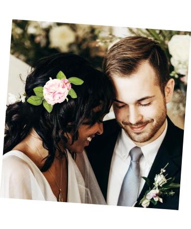 Housoutil Side Hair Combs Hair Comb Clips Versatile Hair Accessory Daily Wear Hair Accessory Hair Pin Hair Clip Flowers for Hair Decorative Hair Combs Side Combs for Women Thick Hair Fashion - Buy Online on GoSupps.com