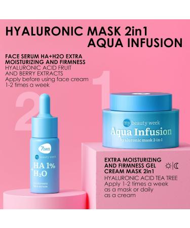 7DAYS Hydrating Face Serum 1% Hyaluronic Acid for Deep Moisturization & Skin Renewal Korean Skincare for Dry Dehydrated Skin Pore Tightening Acne Prevention Ideal Primer for Makeup - Buy Online on GoSupps.com