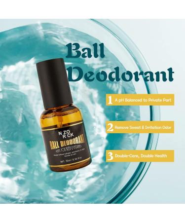 Natural Ball Deodorant & Wash Kit for Men - Organic Lotion Spray & Anti-Chafing Cream for All-Day Freshness - Buy Online on GoSupps.com