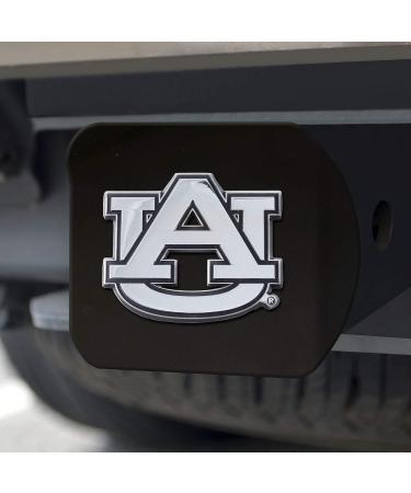 FanMats Auburn Tigers Black Metal Hitch Cover with Chrome 3D Emblem - Buy Online on GoSupps.com