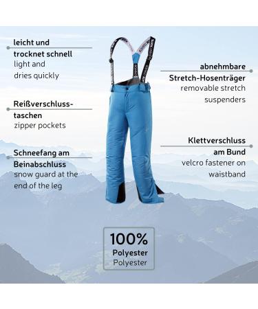 Buy Black Crevice Children's Ski Pants | Durable & Stylish Ski Pants for Kids | Available in All Sizes for Girls & Boys - Buy Online on GoSupps.com