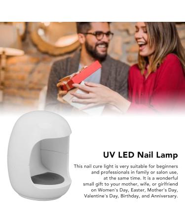 LED Nail Lamp Quick Drying Mini LED Nail Lamp Cute Mini Eggshell Design Easy to Carry Gel Nail Lamp for Home Nail Salon Curing Lamps - Buy Online on GoSupps.com
