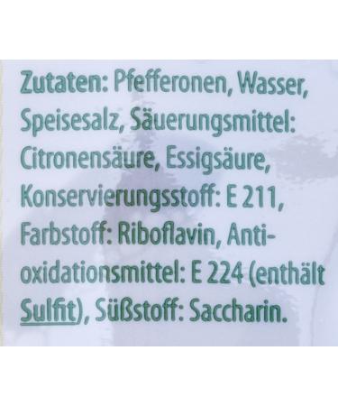 Feinkost Dittmann Greek Peppers Mild - Pack of 5 (5 x 250g) | Premium International Shipping - Buy Online on GoSupps.com