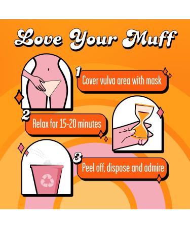 NAKEY Muff Masque - Plant-Based Vaginal Mask for Women - The Soother - Relieves Razor Burns, Ingrowns, Redness & Bumps - Vulva Care Sheet Mask - 1 Count - Buy Online on GoSupps.com