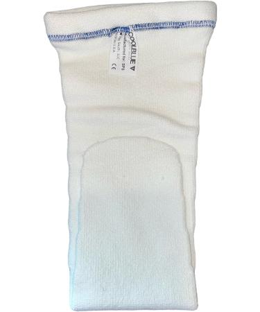 CB5MDRG2 Prosthetic Sock - 5-Ply Medium Size No Hole Cool Blue & Opulent Garden Design | International Shipping Available - Buy Online on GoSupps.com