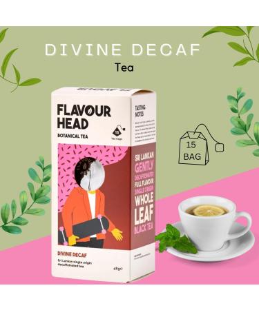Flavour Head Tea Pick N Mix - Choose From Box with 9 Flavours - Supreme English Breakfast Elegant Earl Grey Divine Decaf Triple Green Wonderfully Zesty and Many more - Pack of 4 - Buy Online on GoSupps.com