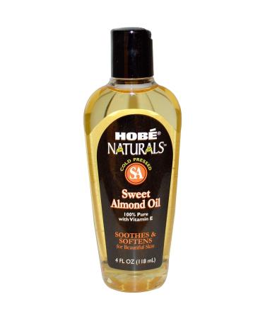 Hobe Labs Naturals Sweet Almond Oil 4 fl oz (118 ml)