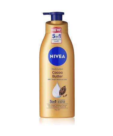 Beiersdorf AG Nivea Body Lotion nourishing cocoa for dry skin 400 ml pack of 6
