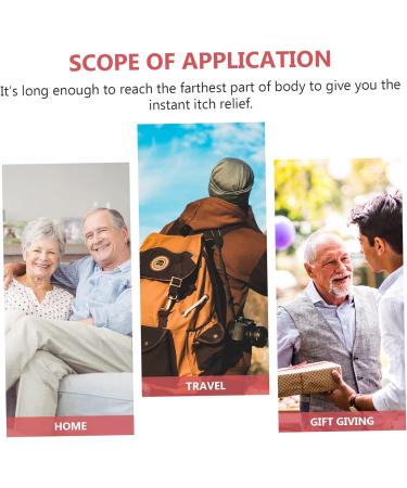 SESESFOUFU Telescopic Tickle Rake - Extendable Back Massage Device & Rustproof Steel Back Scratcher - Buy Online on GoSupps.com