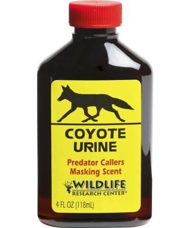 Wildlife Research 523 Coyote Urine, 4-Ounce, BLACK