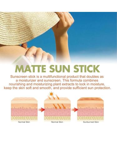 Feya Sunblock Stick - Matte Moisturizing UV Protection & Lightweight Sunscreen for Women - Hydration & Defense - Buy Online on GoSupps.com