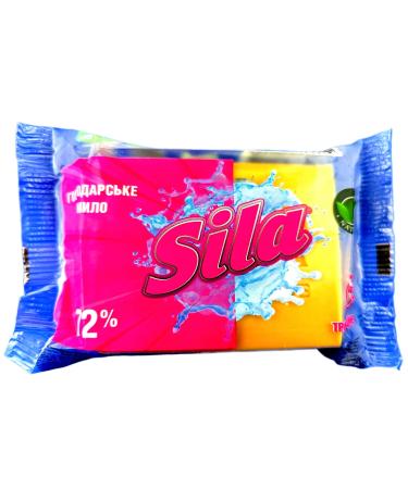 OFMARKT Sila Pack of 3 household soaps 72% 180 g