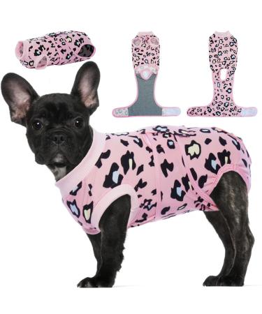 Kuoser Dogebody after op op body dog Katzenbody dogbody after castration male breathable dog body after op bitch e-neck band Alternative after dog body operation anti-wound licking op dog body xs dark pink - Buy Online on GoSupps.com