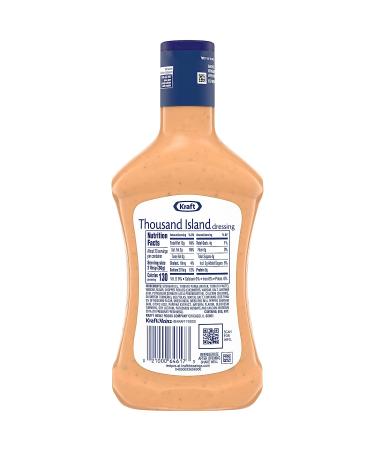 Kraft Thousand Island Salad Dressing 24 fl oz - Family Size Bottle - Buy Online on GoSupps.com