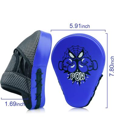 Kids Boxing Focus Punching Mitts for MMA Muay Thai Kickboxing - Karate Training Gear - Buy Online on GoSupps.com