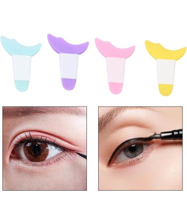 Eye Makeup Stencils Eye Makeup Aid Portable Grooming Tool Multifunction Tool 4Pcs for Women Girls Starters - Buy Online on GoSupps.com