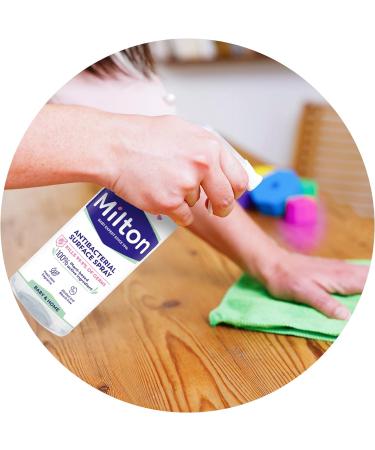 Milton Antibacterial Surface Spray 500ml Alcohol-free and Bleach free Fresh mint fragrance - Buy Online on GoSupps.com