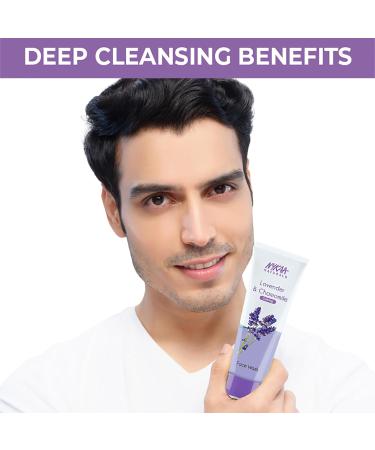 Nykaa Naturals Face Wash - Lavender and Chamomile For Women 3.38 oz Cleanser - Buy Online on GoSupps.com