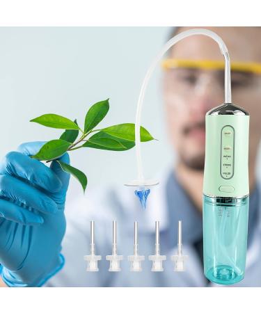 Smokitcen Electric Ear Cleaning Kit for Adults - Premium Reusable Ear Wax Removal Tool with Electrical Cleaner Spray, 3 Pressure Irrigation Tips, and 9.8in Silicone Hose (Green) - Buy Online on GoSupps.com