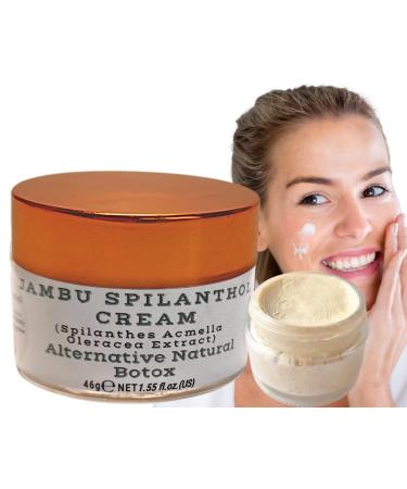 Nativilis HydraFacial 50 Natural Vegan Cream Face Neck Body - Jambu + Cumaru Concentrated + Cupuacu Butter + Pracaxi Oil + White Clay Day Night Anti-Aging Skincare Deep Hydration Moisturizing Copaiba