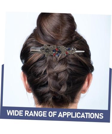 Minkissy Womens Hair Clips Metal Bill Clip 1Pc Large Alligator Hair Clips Rhinestone Duckbill Clips Crocodile Barrettes for Styling Hairdressing () Rhinestone Duckbill Clip Rhinestone Hair Clip Colorful - Buy Online on GoSupps.com