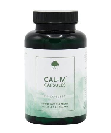 Cal-M Capsules | Calcium & Magnesium Blend with Cider Vinegar | Cal-mag Supplement | 120 Vegan Capsules | G&G Vitamins