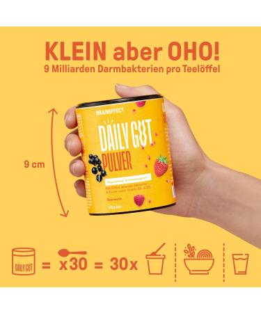 Braineffect Daily Good - Fruity Beverage Powder for Hunger Control & Gut Health | Vitamin B6 & B12 - Buy Online on GoSupps.com