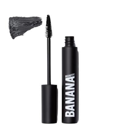 BANANA BEAUTY Banana Beauty Define Me Black Vegan Mascara - Intense and Long Lasting Makeup Effect - For Thick Lashes and Definition