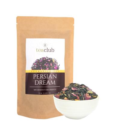 Persian Dream Loose Leaf Black Tea 100g Persian black tea blend with cardamom rose petals and safflower flowers TeaClub Black Tea