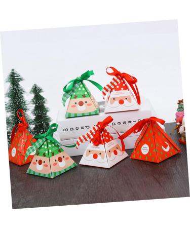 GLEAVI 70pcs Boxes Candy Holiday Boxes Party Favor Boxes Biscuit Box Christmas Party Bag 3d Size 1 As Shown - Buy Online on GoSupps.com
