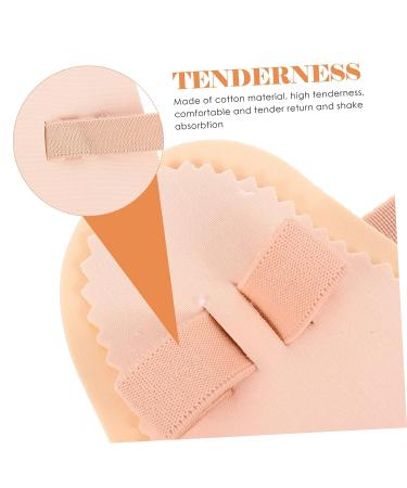 Healeved Hallux Valgus Corrector Pad Set - 8 Pcs Toe Protectors, Splint, Separator | Lightweight & Comfortable Design | Foot Care for Bunions, Hammer Toes - 2 Pairs Light Brown - Buy Online on GoSupps.com