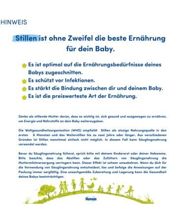 Humana Probalance Follow-Up Milk 2 (4 x 750g) - Ideal Baby Food After 6 Months - International Shipping Available - Buy Online on GoSupps.com