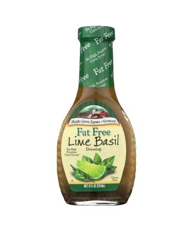 Maple Grove, Dressing Vngrt Ff Lime Basi, 8-Ounce