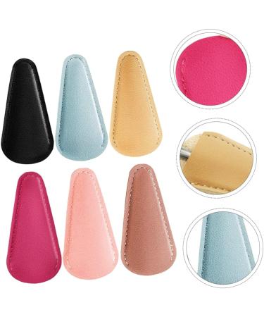  FRCOLOR FRCOLOR Set of 6 Eyebrow Grooming Scissors PU Leather Cases Delicate Cases - Buy Online on GoSupps.com