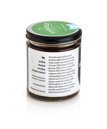 Authentic Chimichurri Steak Sauce by Gardel's - Premium Grilling Glaze, Marinade, Dressing & Specialty Spread - Buy Online on GoSupps.com