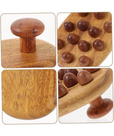 Buy Tovinanna 2-Piece Wooden Massage Brush Set - Effective Manual Scalp & Body Massage Tool for Relaxation - International Shipping Available - Buy Online on GoSupps.com