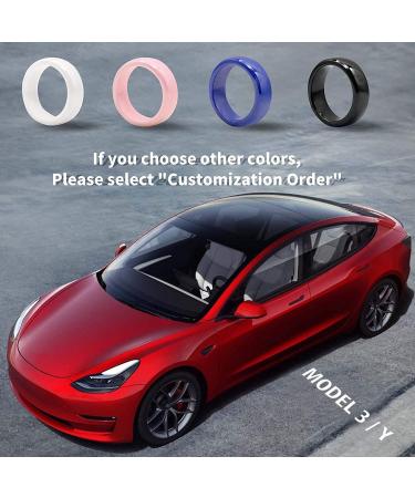 COLMO Tesla Smart Ring Tesla Key Ring Accessories Key Card Model Y Key Fob Replacement Ceramic RFID Smart Ring for Man and Woman Tesla Model 3 Accessories Fast Delivery (US9  Black Nologo-7mm) 7mmUS9NoLogo - Buy Online on GoSupps.com