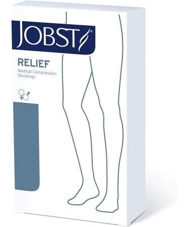 JOBST Relief Knee High Compression Socks - Black  Medium  Closed Toe - 1 Pair - Buy Online on GoSupps.com