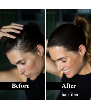 LEON MIGUEL Hair Fiber - Premium Hair Thickener for Receding Hairlines, Balding Areas & Thinning Hair | Hair Powder, 25g (Blonde) - Buy Online on GoSupps.com