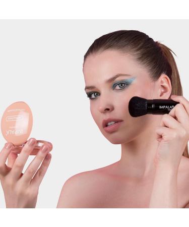 Impala Retractable Kabuki Makeup Brushes with Suitcase - N3 Natural Bristle for Face & Body | Soft & Fluffy for Pressed or Loose Powder - Buy Online on GoSupps.com