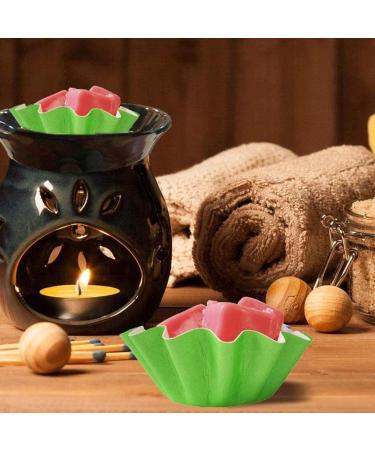 Fowybe 50 Wax Melting Inserts - Reusable Wax Warmer Replacement Cups for Candlestick & Electric Wax Burners - Black - Buy Online on GoSupps.com
