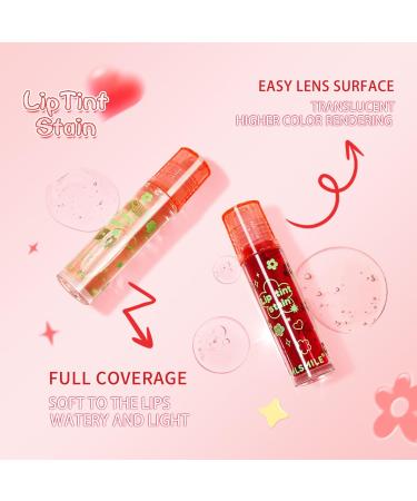 Buy Waterproof Lip & Cheek Tint Stain - 2-in-1 Blusher & Lip Water Tint - Long Lasting Vivid Color Makeup for Women | Matte Velvet Finish - Buy Online on GoSupps.com