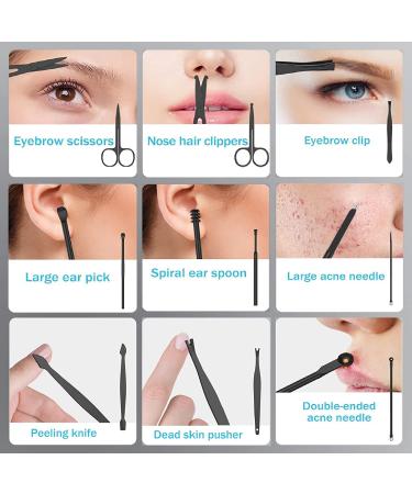 Beaucare 18-Piece Stainless Steel Manicure Pedicure Set with Travel Case - Professional Grooming Kit for Nail Care - Buy Online on GoSupps.com